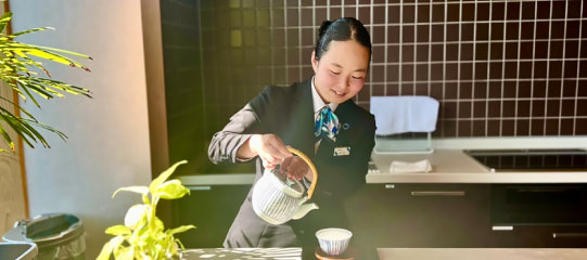 セレモニースタッフの一日